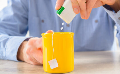 Artificial sweeteners in a gout diet